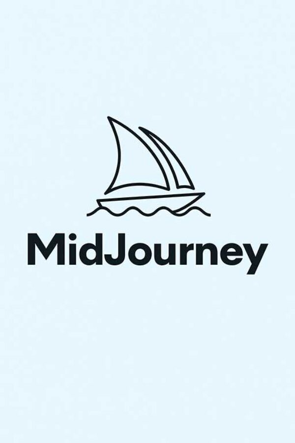 MidJourney AI image generator interface showing text-to-image creation process